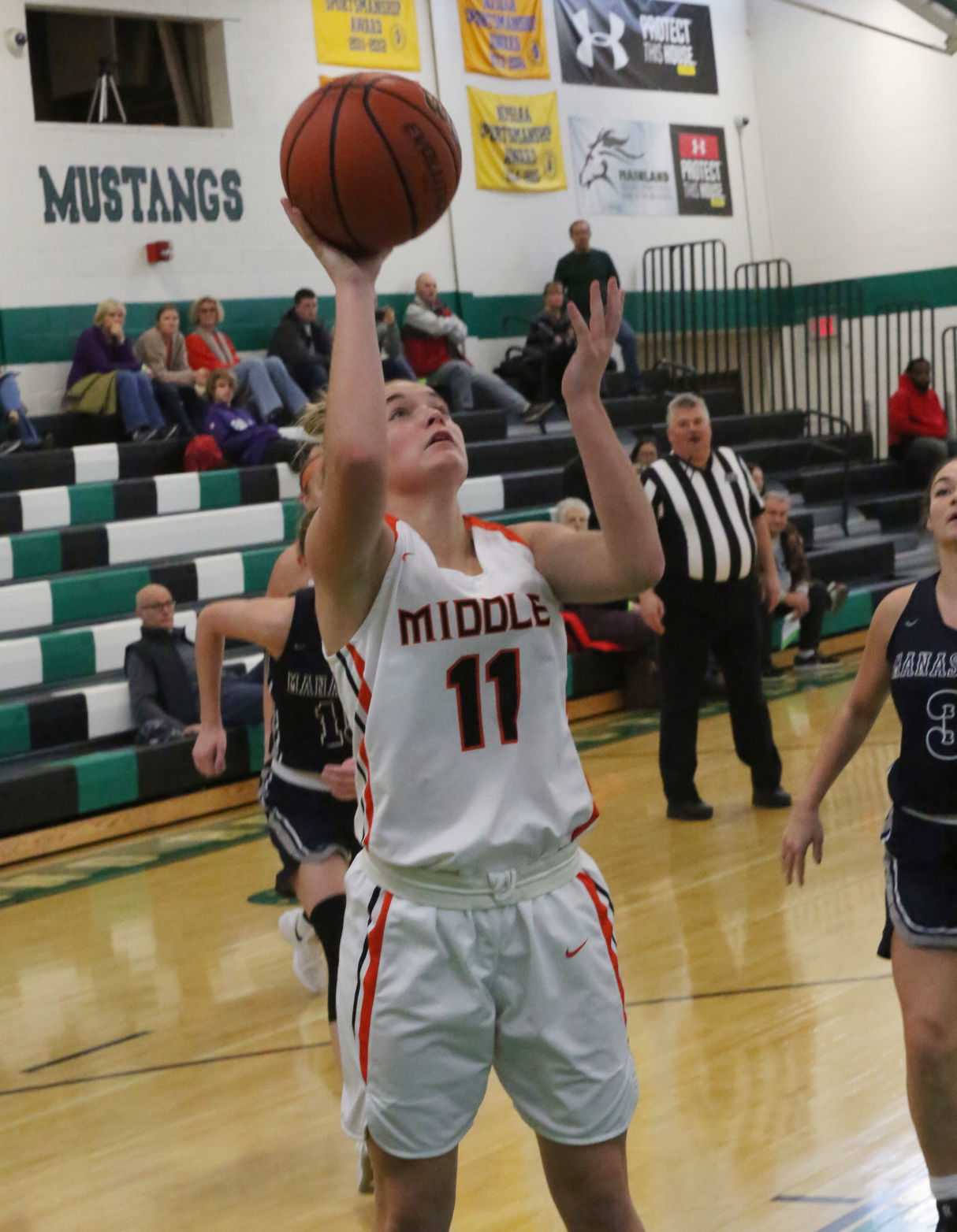 Middle Manasquan girls basketball